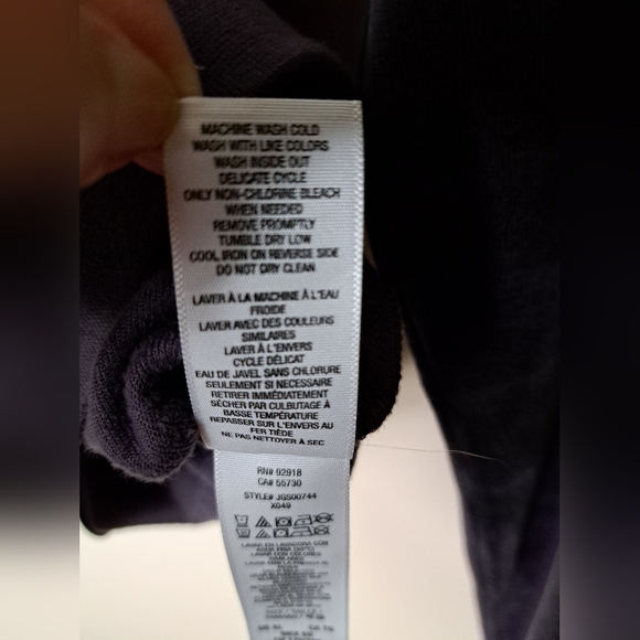 Juicy Couture Full Zip Hooded Sweatshirt Velour Purple Women's Size XL - Picture 11 of 13